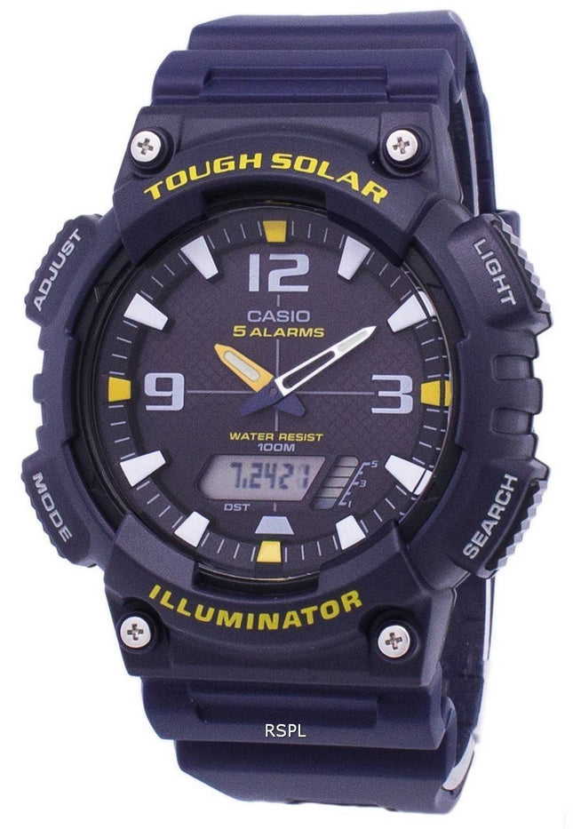 Casio Analog Digital hård Solar AQ-S810W-2AVDF AQ-S810W-2AV Herreur