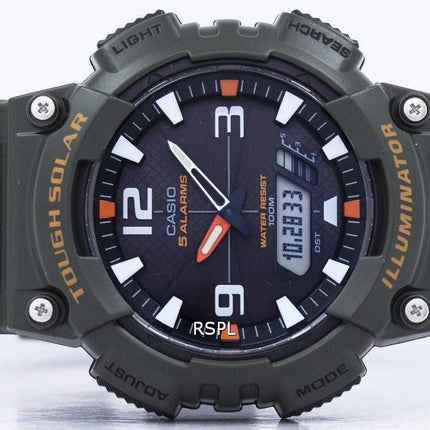 Casio Illuminator hård sol Alarm Analog Digital AQ-S810W-3AV Herreur