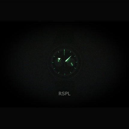 Emporio Armani kronograf grønt læder sort og sølvfarvet urskive kvarts AR11709 herreur