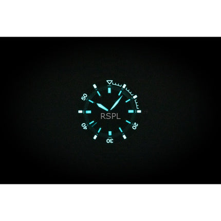 Emporio Armani Sea Explorer rustfrit stål blå urskive dykkerautomatik AR60087 200M herreur