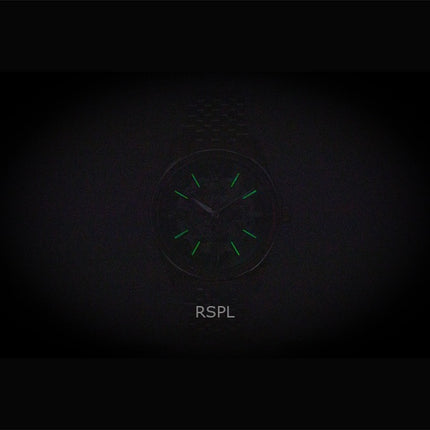 Emporio Armani rustfrit stål grøn skelet urskive automatisk AR60091 herreur