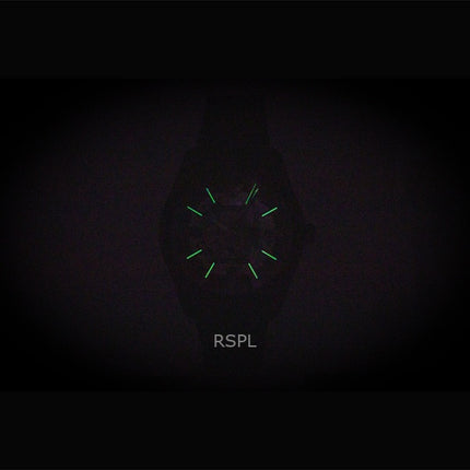 Emporio Armani rustfrit stål sort skelet urskive automatisk AR60093 herreur