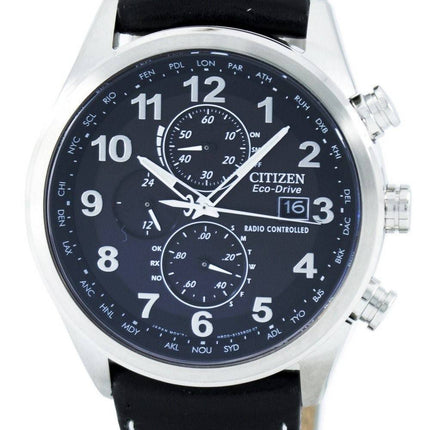 Citizen Eco-Drive Radio kontrolleret Chronograph World Time AT8011-04E Herreur