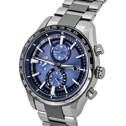 Citizen Attesa Chronograph Radio Controlled Super Titanium Eco-Drive AT8186-51L 100M Herreur