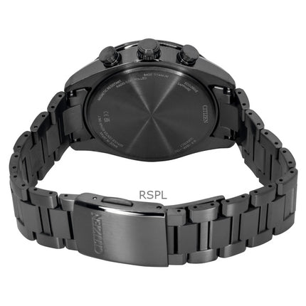 Citizen Attesa radiostyret kronograf super titanium flerfarvet urskive Eco-Drive AT8286-65E 100M herreur