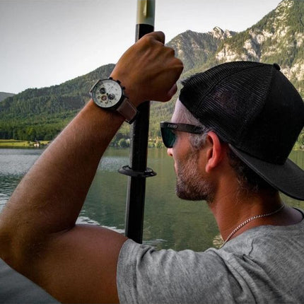 AVI-8 Hawker Hurricane Classic Chronograph Cream Beige Urskive Quartz AV-4011-0C herreur