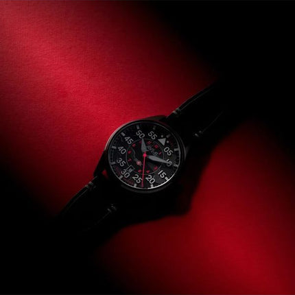 AVI-8 Hawker Hurricane Clowes Automatic Night Reaper Limited Edition Night Shadow Black Dial AV-4097-05 herreur