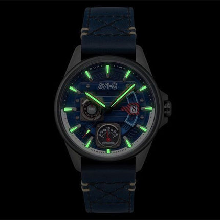 AVI-8 Hawker Harrier Farley Multifunction Regiment Blue Dial Quartz AV-4098-03 herreur