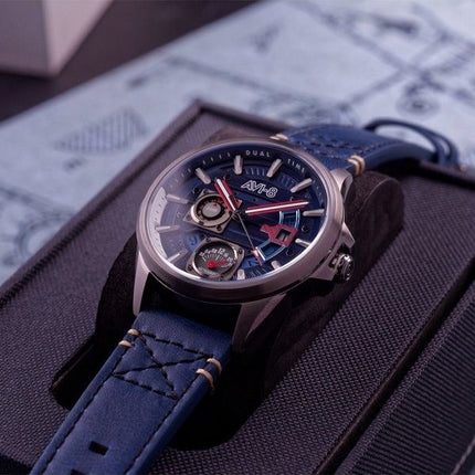 AVI-8 Hawker Harrier Farley Multifunction Regiment Blue Dial Quartz AV-4098-03 herreur