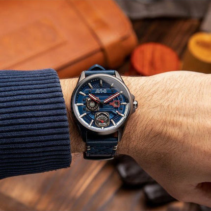 AVI-8 Hawker Harrier Farley Multifunction Regiment Blue Dial Quartz AV-4098-03 herreur