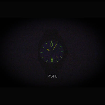 AVI-8 Bell X-1 Machbuster gummi- og læderrem jetsort urskive automatisk AV-4115-04 herreur