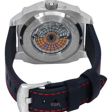 AVI-8 Hawker Hunter Atlas GMT Devil Black Dial Automatisk AV-4122-01 herreur