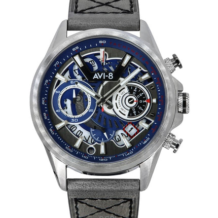 AVI-8 Hawker Harrier Matador Chronograph Slate Blue Dial Quartz AV-4125-03 herreur