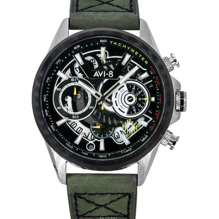 AVI-8 Hawker Harrier Matador Chronograph Viper Green Dial Quartz AV-4125-04 herreur