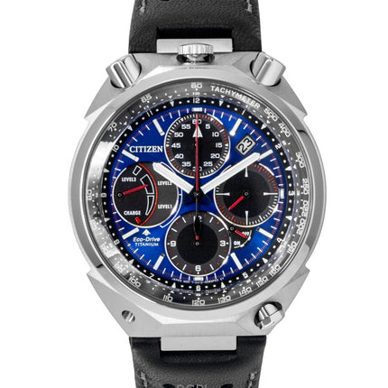 Citizen Promaster Tsuno Chronograph Racer Limited Edition blå urskive Eco-Drive dykkerur AV0088-01L 200M herreur