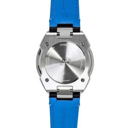 Citizen Promaster Limited Edition Kronograf Læderrem Blå Skive Eco-Drive Dykkerur AV0106-01L 200M Herreur