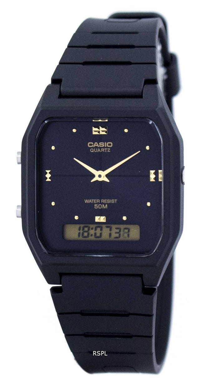 Casio ungdom dobbelt tid Analog Digital kvarts AW-48HE-1AV AW48HE-1AV Herreur