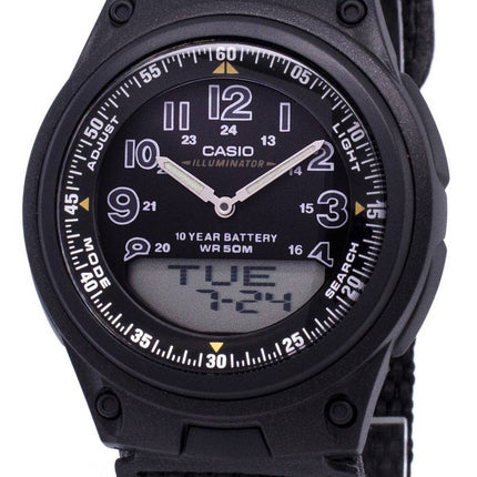 Casio Analog Digital Telememo Illuminator AW-80V-1BVDF AW-80V-1BV Herreur