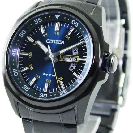 Citizen Eco-Drive blå urskive magt Reserve AW0024 - 58L Herreur