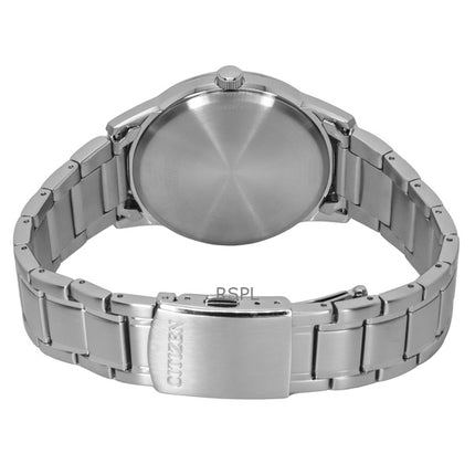 Citizen Eco-Drive rustfrit stål hvid skive AW0100-86B herreur