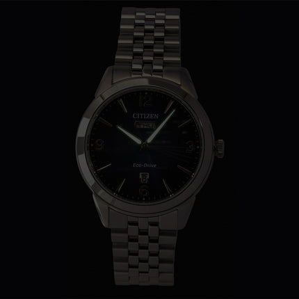 Citizen Rolan Rustfrit Stål Blå Skive Eco-Drive AW0150-53L 100M Herreur