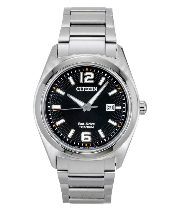 Citizen Super Titanium sort urskive Eco Drive AW1641-81E herreur
