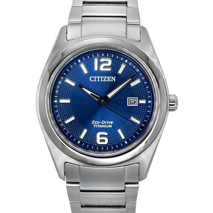 Citizen Super Titanium Blue Dial Eco-Drive AW1641-81L herreur