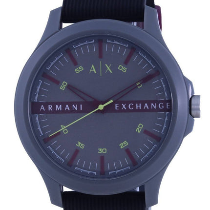 Armani Exchange Hampton Silicon Strap Quartz AX2425 Herreur