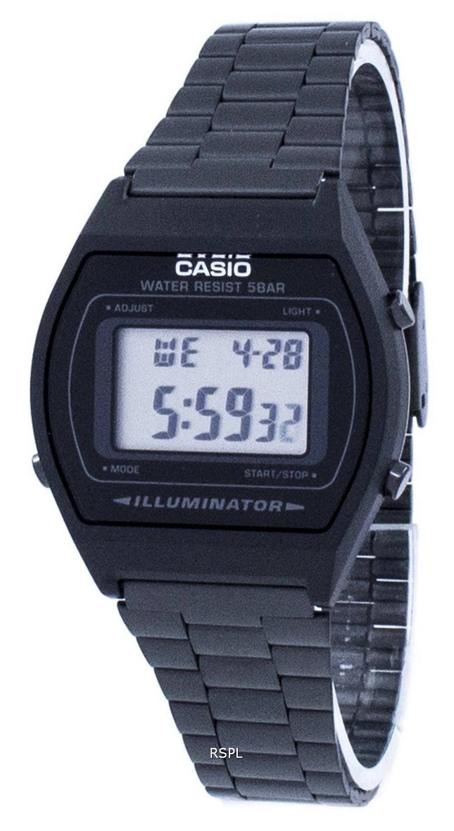 Casio Vintage Illuminator Alarm Digital B640WB-1A Unisex ur