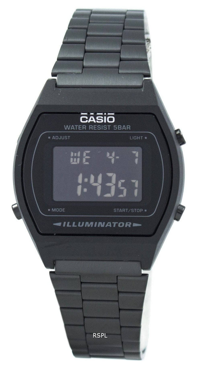 Casio Retro Digital Illuminator Multi Alarm B640WB-1BEF Unisex ur