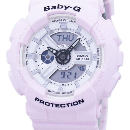 Casio Baby-G Shock resistente verden tid Analog Digital BA-110BE-4A kvinders ur