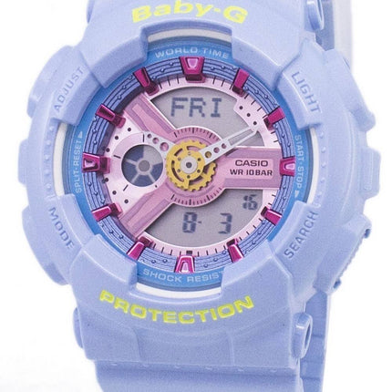 Casio Baby-G Analog Digital verden tid BA-110CA-2A kvinders ur
