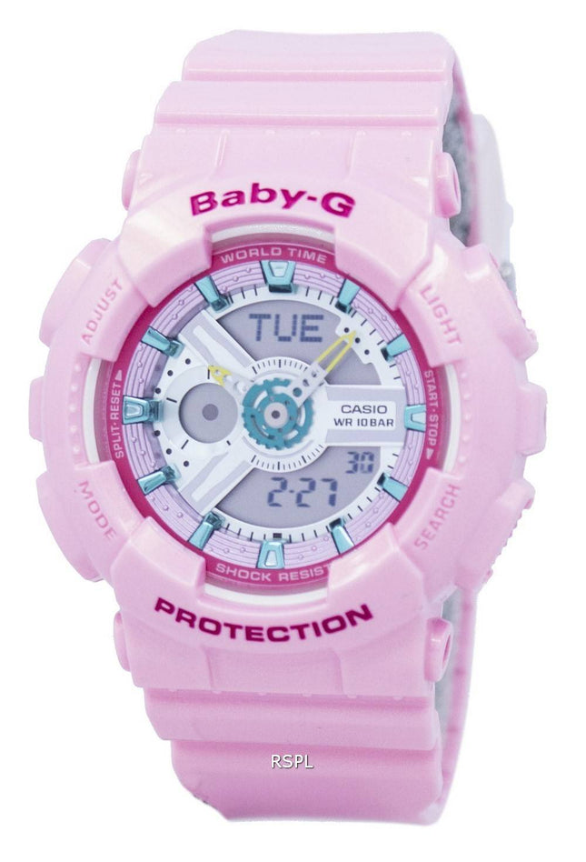 Casio Baby-G Analog Digital verden tid BA-110CA-4A kvinders ur