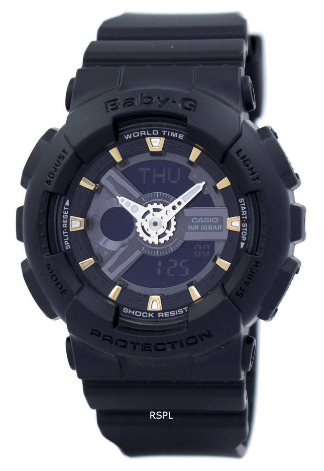 Casio Baby-G verden tid Analog Digital BA-110GA-1A BA110GA-1A kvinders ur