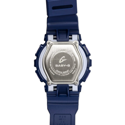 Casio Baby-G analog digital harpiksrem blå urskive kvarts BA-110MC-2A 100M dameur