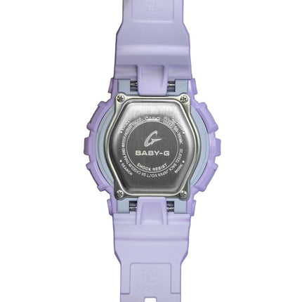 Casio Baby-G analog digital harpiksrem lilla urskive kvarts BA-110MC-6A 100M dameur