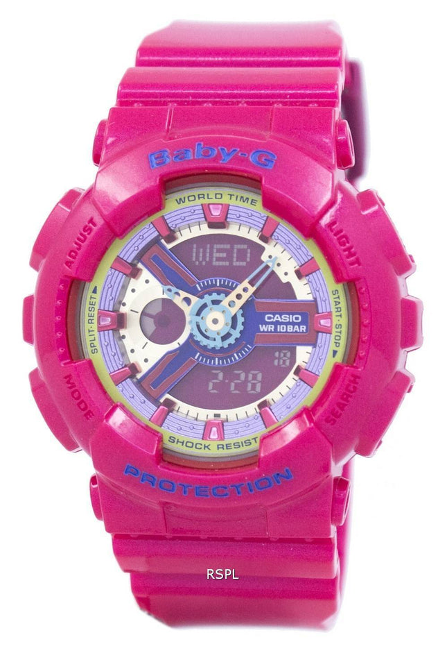 Casio Baby-G verden tid BA-112-4A kvinders ur