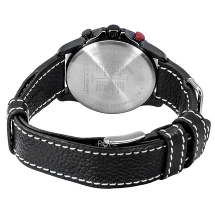 Bauhaus Aviation Chronograph Læderrem Brun Skive Quartz 28861 100M Herreur