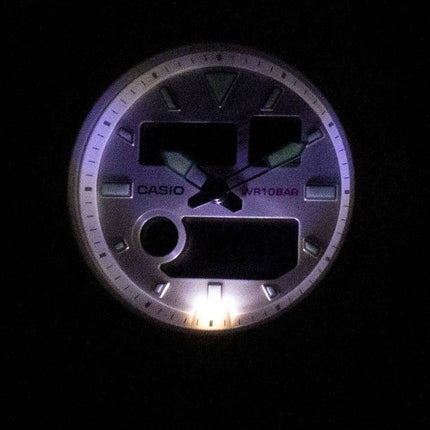 Casio Baby-G G-glide BAX-100-7A BAX100-7A tide diagram dame ur