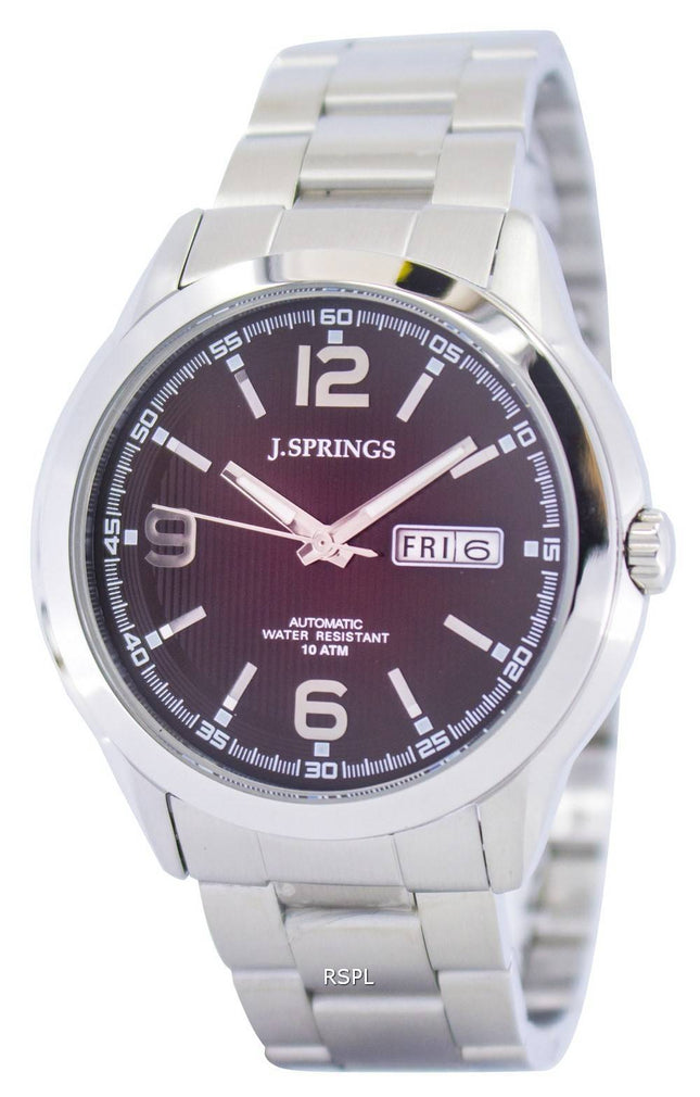 J.Springs af Seiko automatiske brune Dial 100M BEB037 Herreur