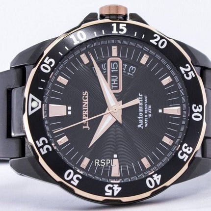 J.Springs af Seiko automatiske sort urskive 100M BEB065 Herreur