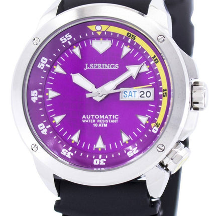 J.Springs af Seiko Sports automatisk lilla Dial 100M BEB087 Herreur