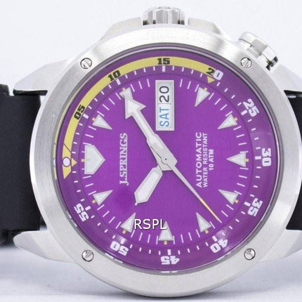 J.Springs af Seiko Sports automatisk lilla Dial 100M BEB087 Herreur