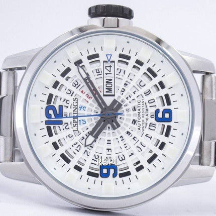 J.Springs af Seiko Tokyo stil automatisk hvid skive 100M BEB094 Herreur