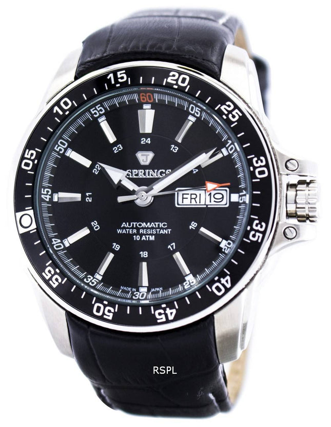 J.Springs af Seiko Sports automatisk Japan gjort BEB097 Herreur