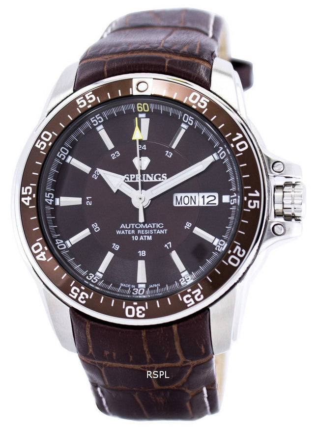 J.Springs af Seiko Sports automatisk Japan gjort BEB098 Herreur