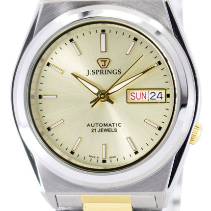 J.Springs af Seiko automatiske 21 juveler Japan gjort BEB503 Herreur