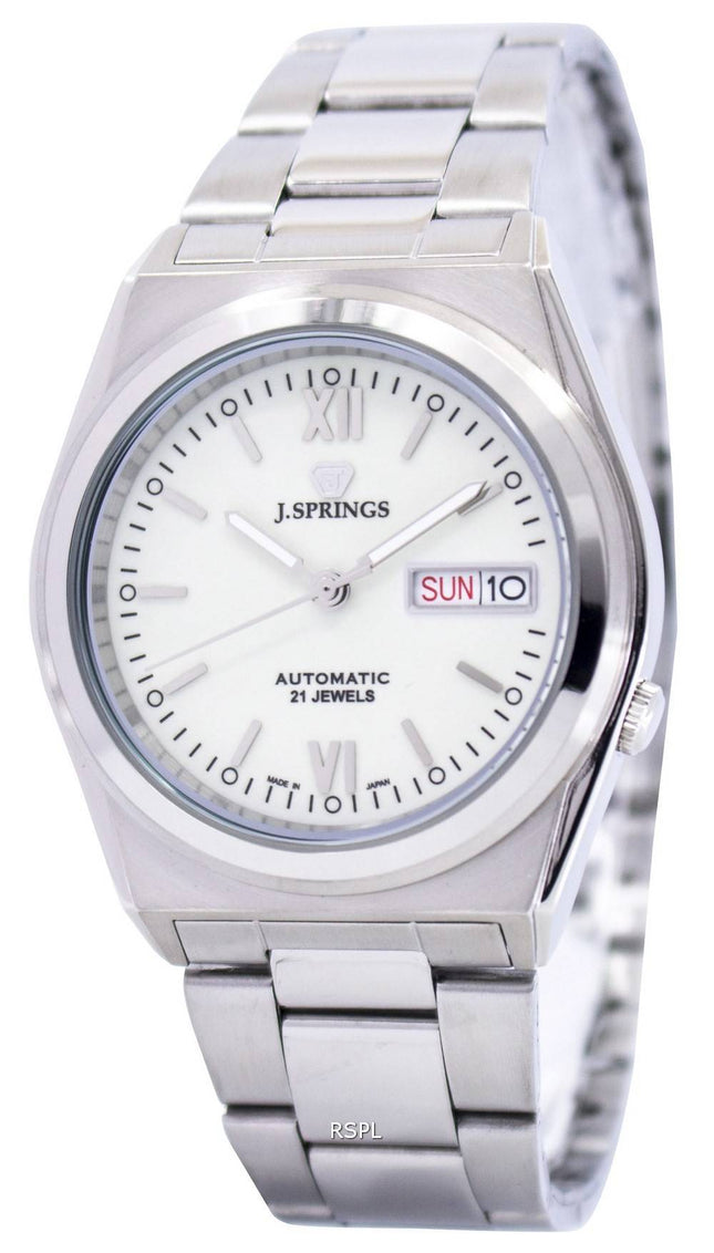 J.Springs af Seiko automatiske 21 juveler Japan gjort BEB507 Herreur