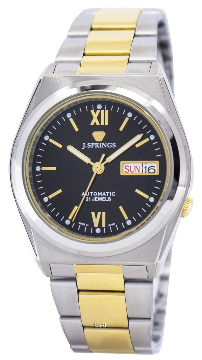 J.Springs af Seiko automatiske 21 juveler Japan gjort BEB511 Herreur