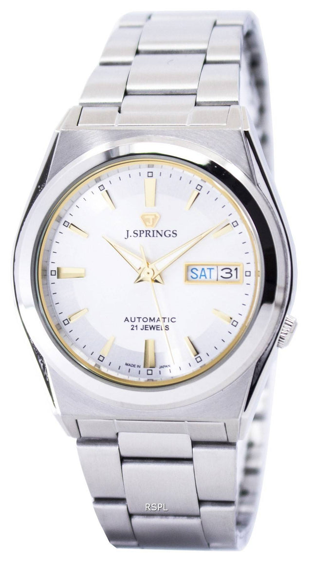 J.Springs af Seiko automatiske 21 juveler Japan gjort BEB519 Herreur